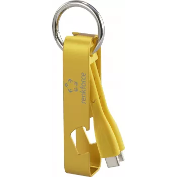 Cabo USB Renkforce RF-6721082 amarelo