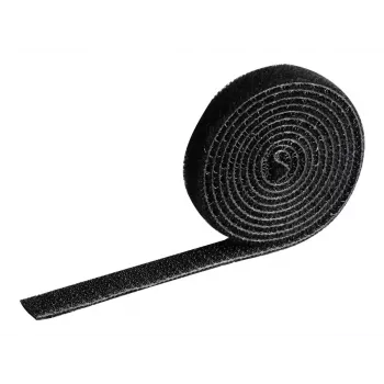 Abraçadeiras Durable Cavoline Grip 10 com fecho de velcro preto