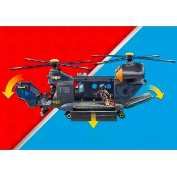Conjunto de brincar Playmobil City Action 71149 com polícia e veículos