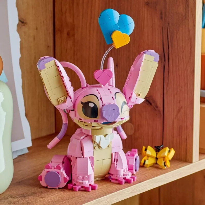 LEGO Disney Minimodelo Colecionável Andzia Angel 43257 — 784 peças, 250 mm de altura, para crianças a partir dos 9 anos