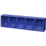 Caixa de arrumação Allit VarioPlus ProFlip 464430 — 600×165×135 mm, azul