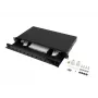 Caixa de distribuição de fibra ótica LANBERG FOP1-12SS-LDB — 12x SC Simplex, 12x LC Duplex