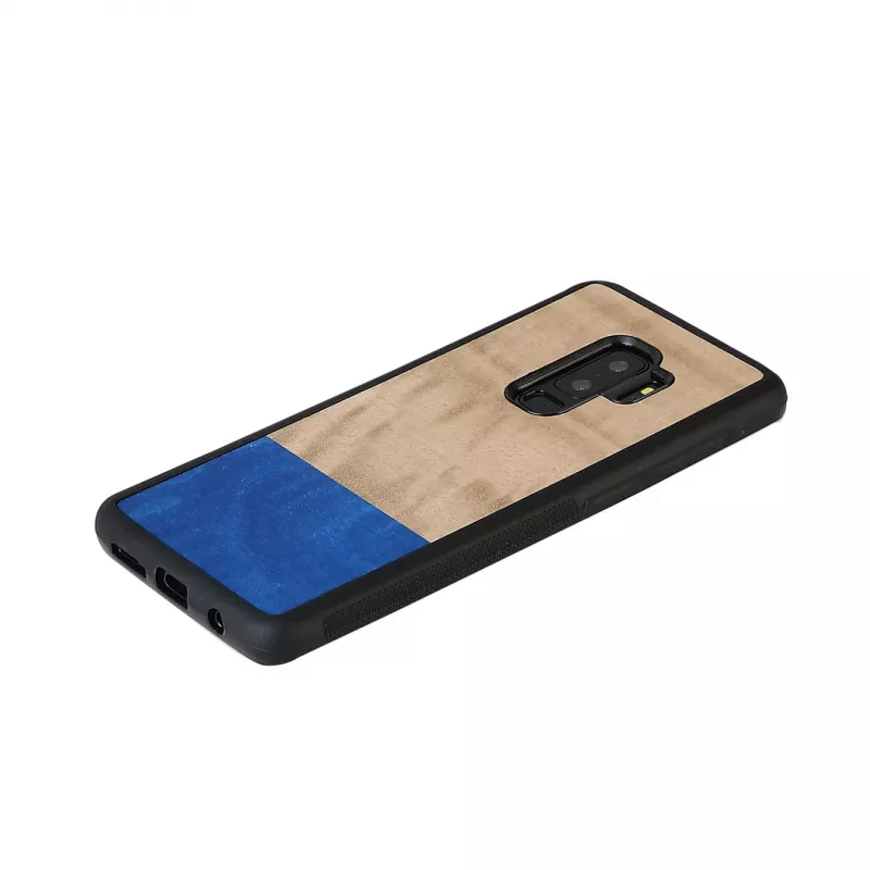 Capa para smartphone man and wood para Galaxy S9 Plus — preto pombo