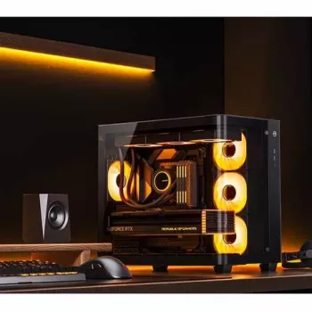 Caixa de computador Jonsbo TK-3 ATX preto
