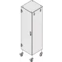 Schroff 23130077 rodízios giratórios, 2 com travão, 400 kg