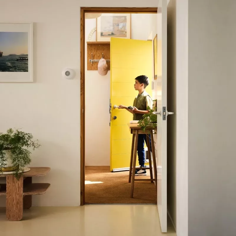 Sirene interior Yale sem fios cinzento, branco