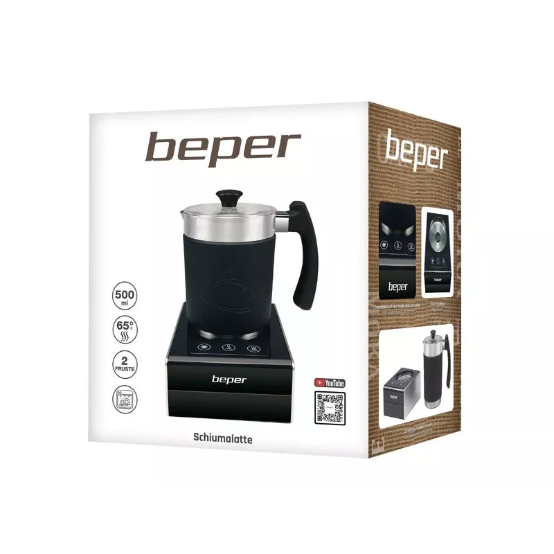 Grelhador elétrico Beper BB.200 — superfície antiaderente, design compacto