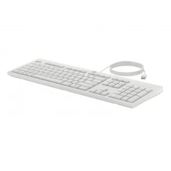 HP 225 G2 Combo de rato e teclado com fio USB, tecla Copilot – Cashmere White – ESTÓNIO