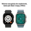 Apple Watch Ultra 3 GPS + Cellular 49mm caixa de titânio preta com bracelete Alpine Loop preta Medium