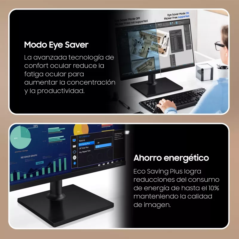 Monitor de computador Samsung S27D304GAU 68,6 cm (27