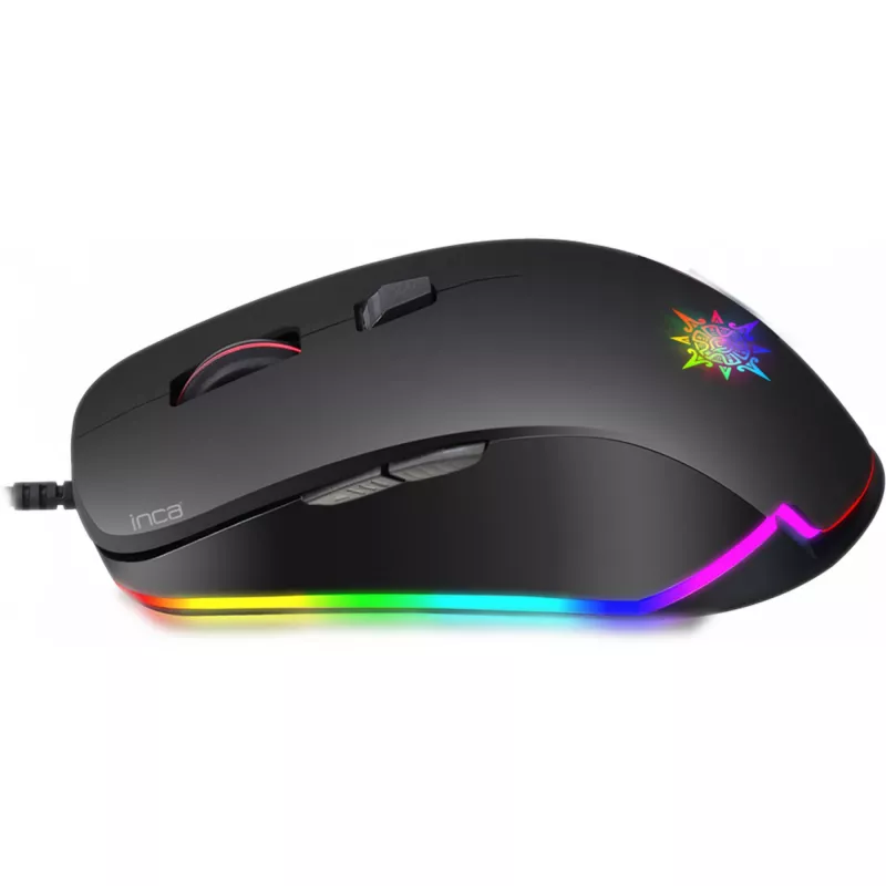 Rato gaming INCA IMG-327 4800 DPI. RGB. 6 botões. USB. SW retail