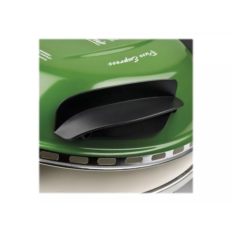 Delizia Forno de pizza G1000603 (verde, 1.200 Watt, para pizza Ø 31 cm)
