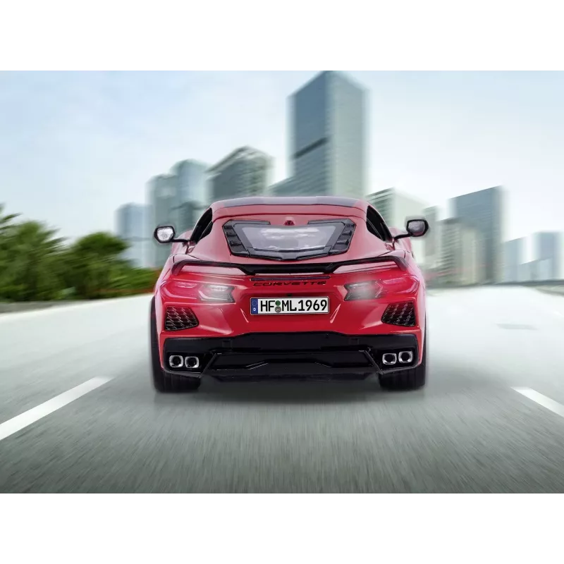 Carro RC à escala Corvette C8