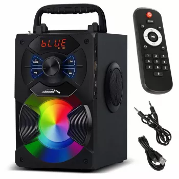 Altifalante Bluetooth Audiocore AC730, Preto