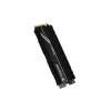 Unidade SSD Transcend 1 TB M.2 2280 PCIe Gen4x4 NVMe com DRAM e dissipador de calor metálico