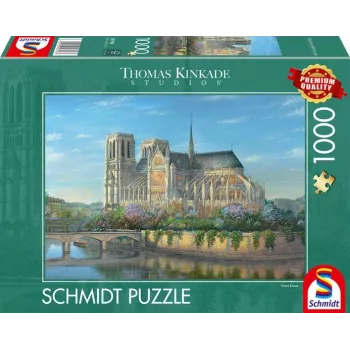 Thomas Kinkade Studios: Notre Dame, Puzzle 1000 peças