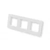 eQ-3 Homematic IP 162147A1 Moldura de vidro, tripla, branco