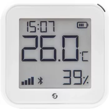 Sensor de temperatura e humidade Shelly H&T Gen3 Wi‑Fi branco