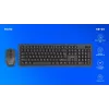 Teclado e rato Savio KB-03 incluídos Home/Office USB QWERTY US inglês preto