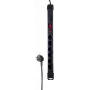 Unidade de distribuição de energia PDU ShiverPeaks BS09-20565 6 tomadas AC preto
