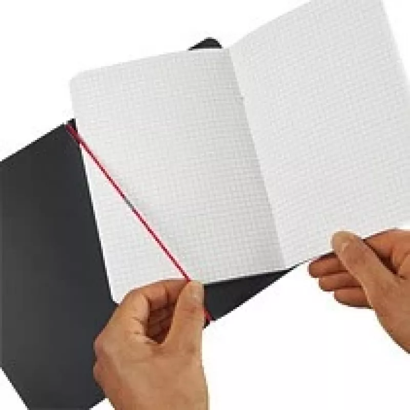 Caderno de escrita Herlitz 11361599 A6 40 folhas preto
