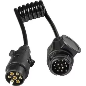 Adaptador AS Schwabe 61475 13 pólos para 7 pólos adaptador elétrico de reboque