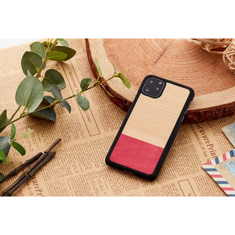 Capa para smartphone man and wood para iPhone 11 Pro, preto, design Mismatch