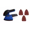Lixadeira de detalhe BLAUPUNKT CO2010 18 V sem fios, manual para lixar pequenas superfícies