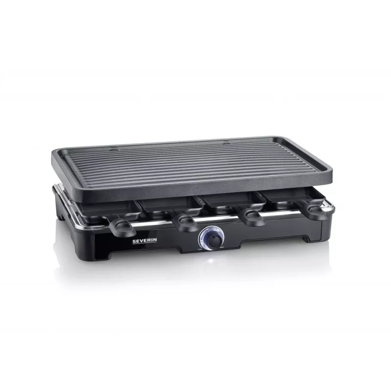 Grelhador de raclette Severin RG 9670 8 pessoas 1400 W preto