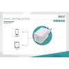 Carregador Digitus USB-C. 2 portas. 65W GaN