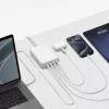 Belkin BoostCharge Pro carregador de parede GaN USB-C de 4 portas e 200 W, branco (WCH015VFWH)