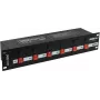 Régua de tomadas EUROLITE Board 6-S com 6 tomadas – modelo EUROLITE 70008275