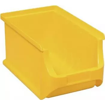 Caixa de arrumação allit 456210, 150×125×235 mm, amarela, plástico
