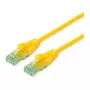 Cabo de rede ROLINE material reciclado 21.45.3129 RJ-45 Cat6a 20 m amarelo