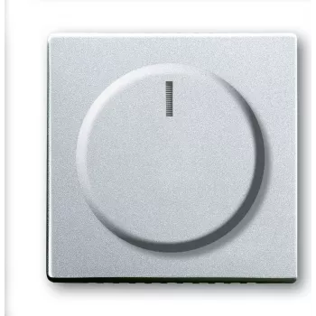 BUSCH JAEGER elemento de comando para dimmer rotativo -102 UPalusilber 6540-83-102