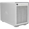 Mercury Elite Pro Quad, caixa para discos prateada, USB 3.2 Gen 2, pronta para RAID