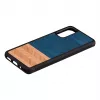 Capa para telemóvel Man and Wood Galaxy S20 denim preto