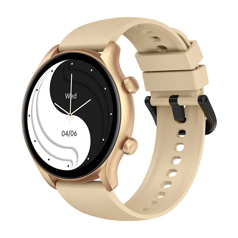 Zeblaze Btalk 3 Plus smartwatch, dourado