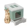 FERPLAST Sahara Green - caixa de areia para gatos - 52 x 39 x 40cm