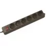 Régua de tomadas AC Bachmann Selly preto 6 tomadas 1,5 m