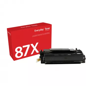 Toner preto Everyday™ da Xerox compatível com HP 87X (CF287X), alta capacidade