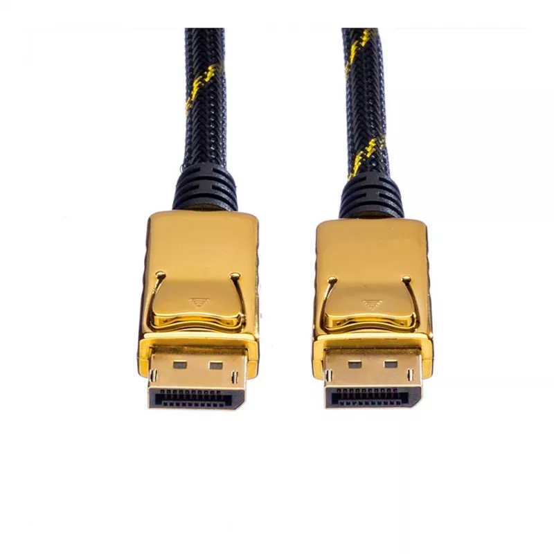 Cabo DisplayPort ROLINE GOLD, DP macho - macho, 1,5 m
