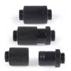 Alphacool ES D-Plug 25,5 mm G1/4 macho para G1/4 macho - Deep preto (17580)