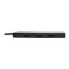 Hub USB 3.0 SuperSpeed de 4 portas ultrafino e portátil U360-004-slim