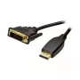 Cabo de vídeo DisplayPort 1.1 = DVI-D 24+1 - ST/ST - 2 m - Full HD 1920x1080 60Hz - Synergy21 -