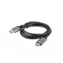 Cabo DisplayPort(M)-HDMI(M) 1 m 4K preto e prateado
