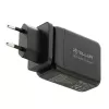 Carregador de parede Tellur TLL151451 65W, 3 portas (2x USB-C, 1x USB-A)