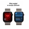 Apple Watch Series 11 GPS + Cellular 42mm caixa de titânio Natural com bracelete Milanese Loop Natural