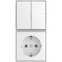 Interruptor de tecla combinado BUSCH JAEGER 2601/5/20 EAPBJ-524 (2TKA00005538)