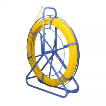 Vareta de puxar cabos Extralink Pilot 6mm 200m fibra de vidro FRP amarelo